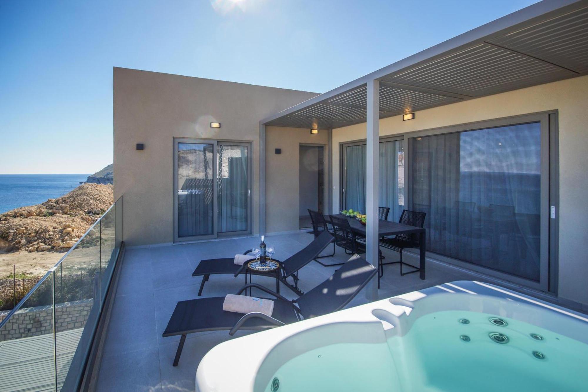 Aquamarine Luxury Suites Archangelos  Exterior foto