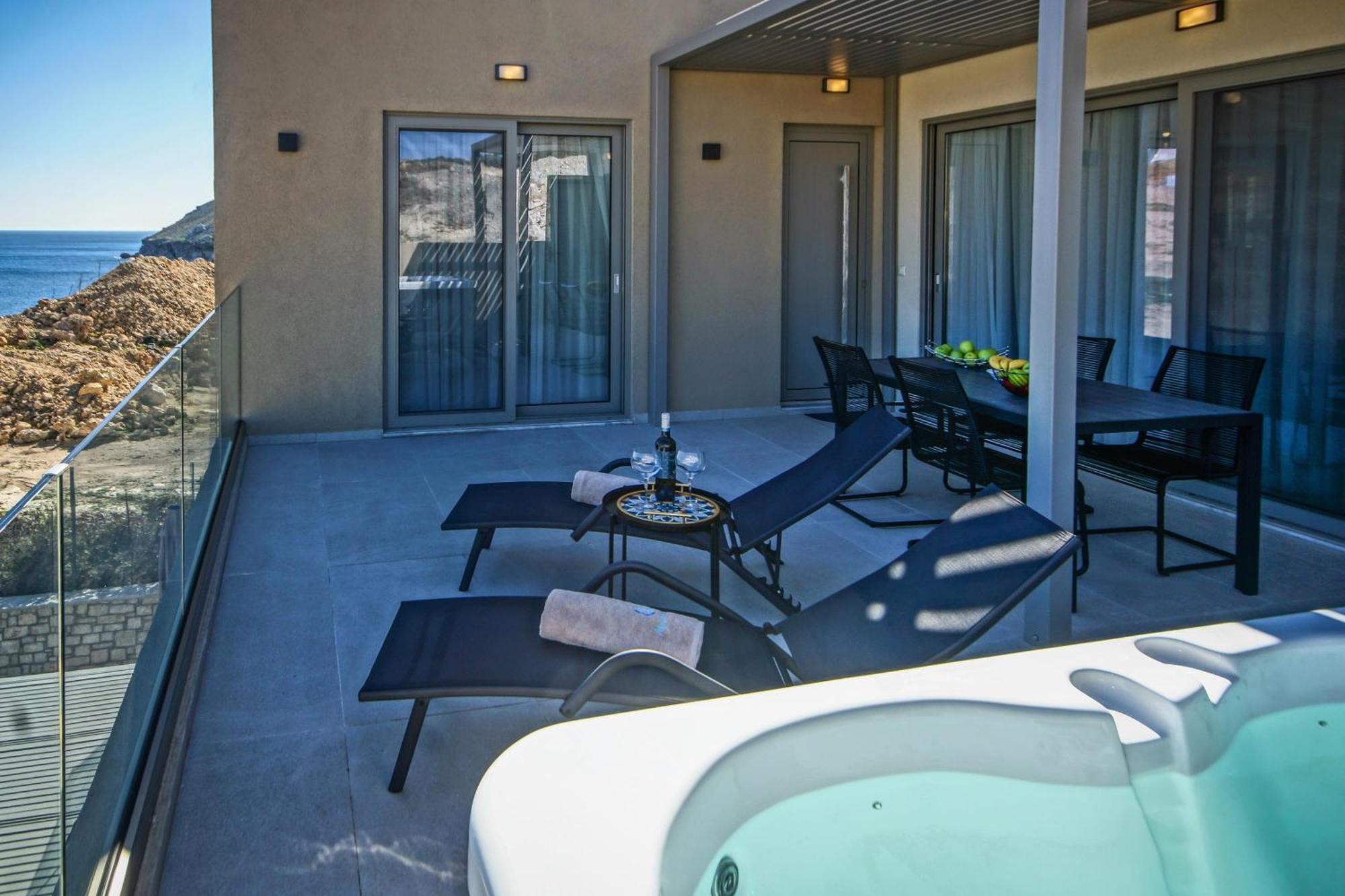 Aquamarine Luxury Suites Archangelos  Exterior foto
