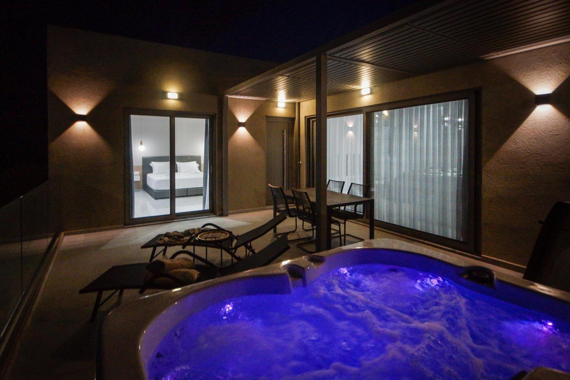 Aquamarine Luxury Suites Archangelos  Exterior foto