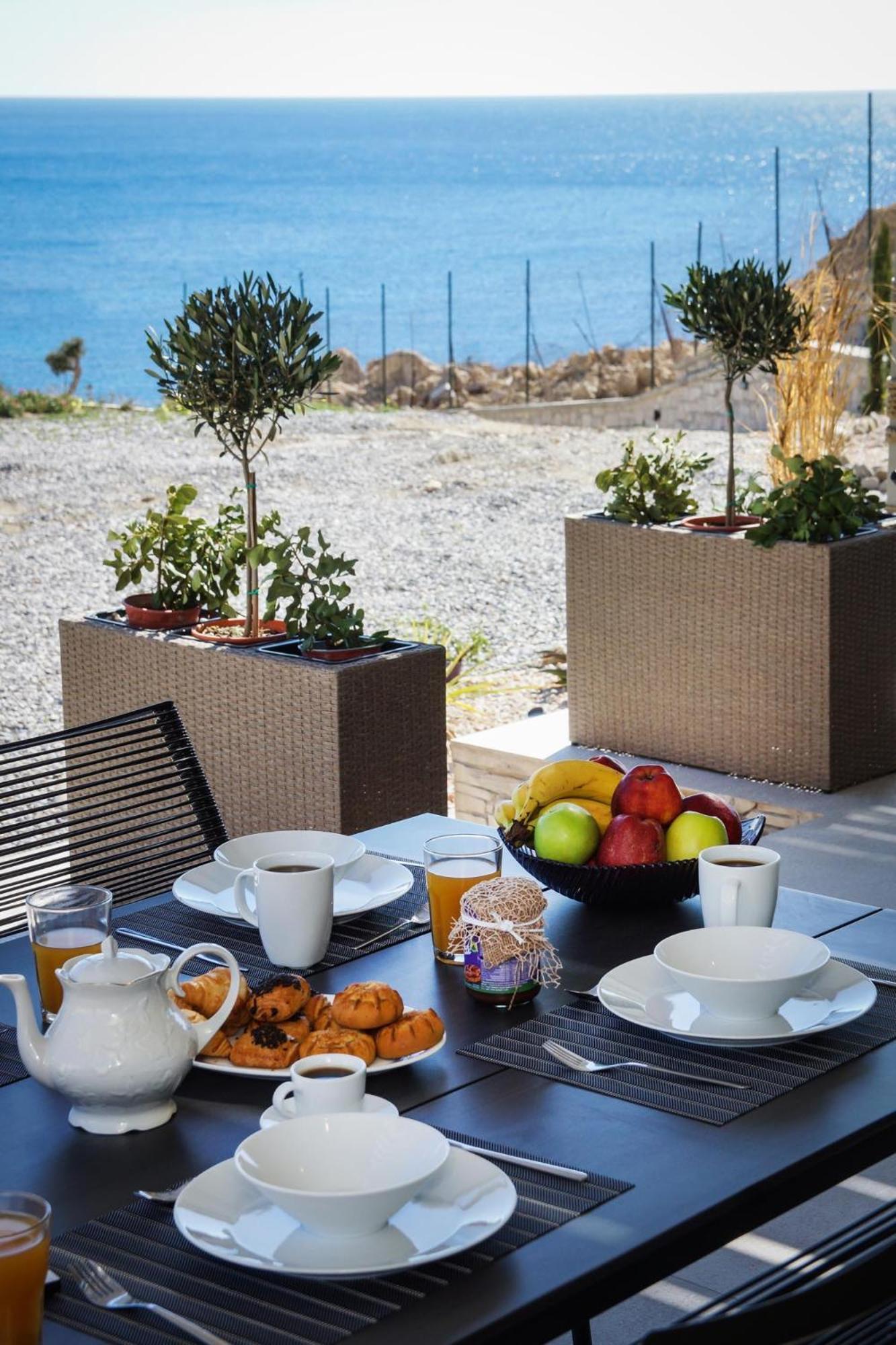 Aquamarine Luxury Suites Archangelos  Exterior foto