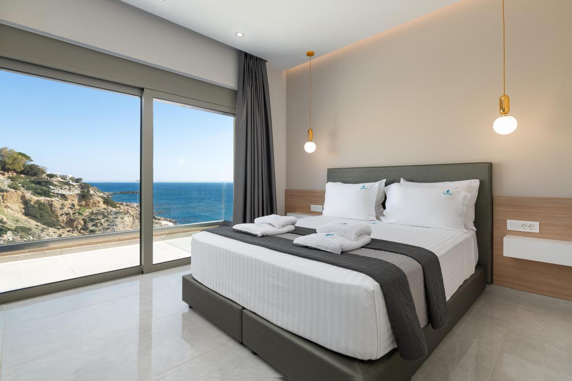 Aquamarine Luxury Suites Archangelos  Exterior foto